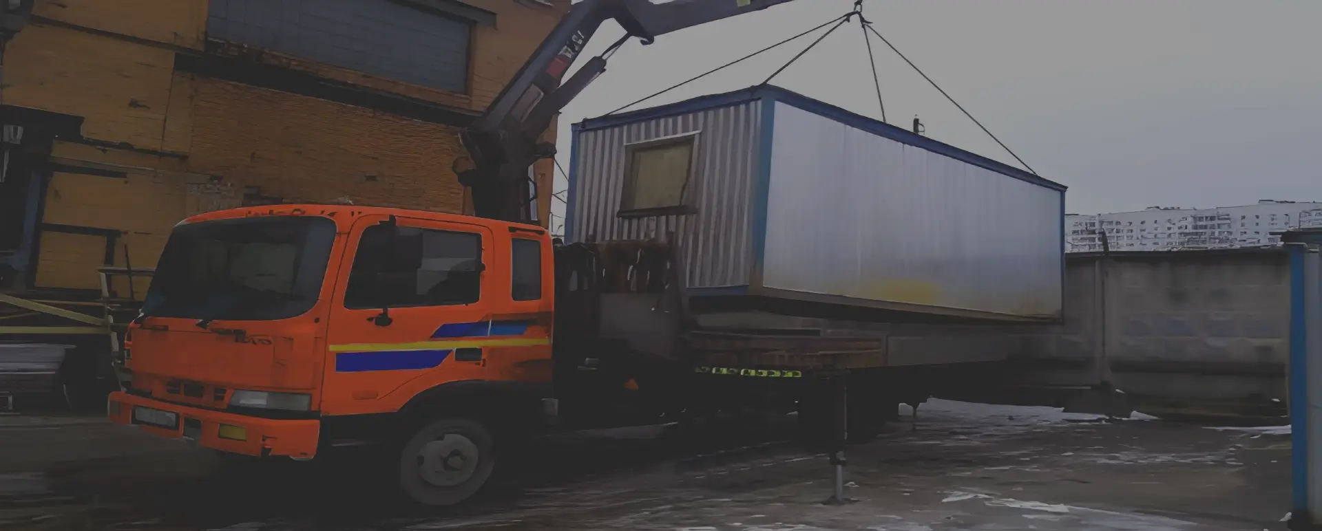 Получить уникальное предложение по перевозке негабаритного вагончика грузовым транспортом по России из Нижнебаканской с гарантией безопасности